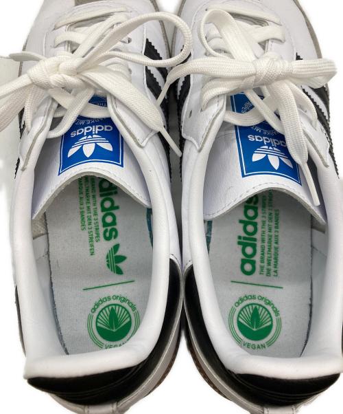 adidas（アディダス）adidas (アディダス) SAMBA VEGAN/アディダス/H01877 ホワイト×ブラック サイズ:26.5cmの古着・服飾アイテム