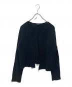 Y'sワイズ）の古着「ニットカーディガン」｜ブラック