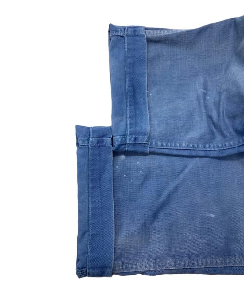 POLO RALPH LAUREN（ポロ・ラルフローレン）POLO RALPH LAUREN (ポロ・ラルフローレン) サイドアジャスターリペア加工ワークパンツ/ポロ・ラルフローレン ブルー サイズ:28/30の古着・服飾アイテム