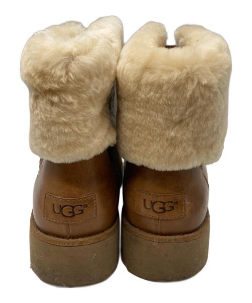 UGG（アグ）UGG (アグ) W CALEIGHブーツ ブラウン サイズ:26cmの古着・服飾アイテム
