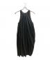 THINGS THAT MATTER（シングスザットマター）の古着「COTTON SILK SLEEVE-LESS MAXI DRESS/シングスザットマター/0582TM0165P」｜ブラック