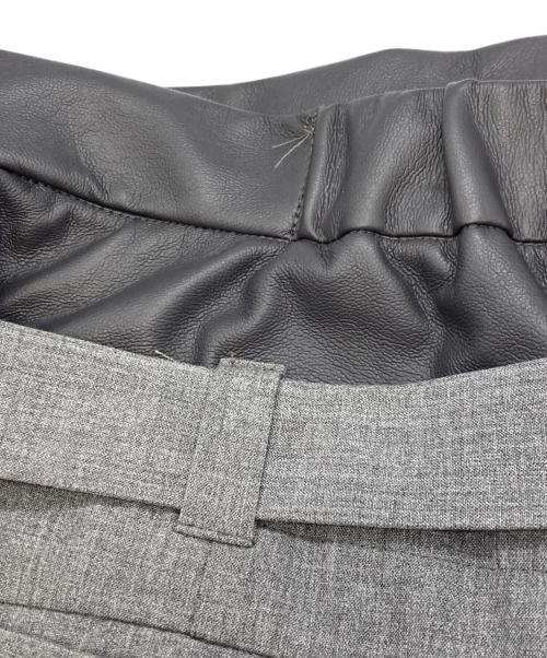 THINGS THAT MATTER（シングスザットマター）THINGS THAT MATTER (シングスザットマター) T/R LAYERED NOTCH TIGHT LONG SKIRT/シングスザットマター/0582TM0177P グレー サイズ:2の古着・服飾アイテム