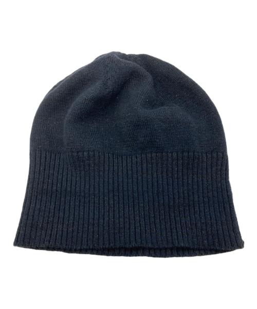 A.P.C.（アーペーセー）A.P.C. (アーペーセー) カシミヤ混ニット帽 ブラックの古着・服飾アイテム