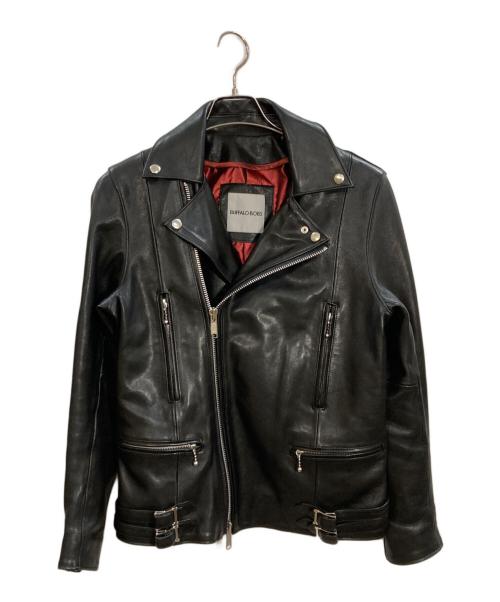 BUFFALO BOBS（バッファローボブズ）BUFFALO BOBS (バッファローボブズ) ダブルライダースジャケット ブラック サイズ:2の古着・服飾アイテム