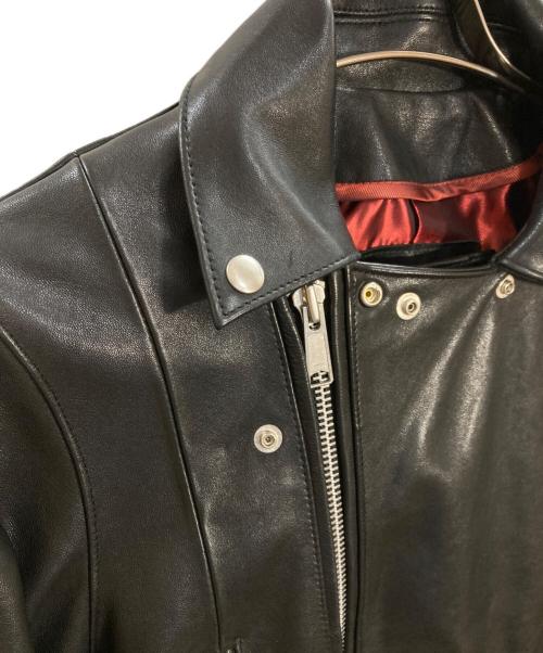 BUFFALO BOBS（バッファローボブズ）BUFFALO BOBS (バッファローボブズ) ダブルライダースジャケット ブラック サイズ:2の古着・服飾アイテム