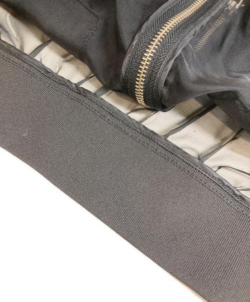 Snidel（スナイデル）Snidel (スナイデル) Sustainableオーガンジーブルゾン ブラック サイズ:FREEの古着・服飾アイテム