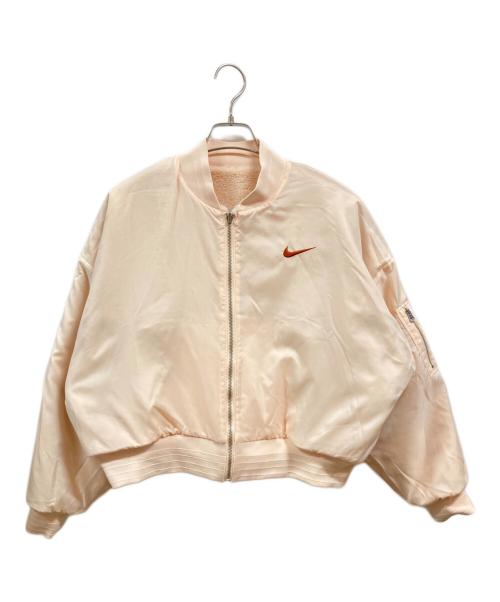 NIKE（ナイキ）NIKE (ナイキ) NSW ファックス ファー ボンバー ジャケット/ナイキ/FB8693-838 ピンク サイズ:Ｍの古着・服飾アイテム