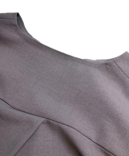 kelen（ケレン）kelen (ケレン) DESIGN NECK JACKET “LONICA” グレー サイズ:Sの古着・服飾アイテム