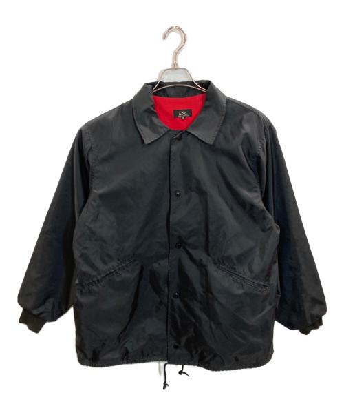 A.P.C.（アーペーセー）A.P.C. (アーペーセー) コーチジャケット ブラック サイズ:Mの古着・服飾アイテム