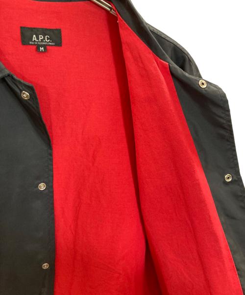 A.P.C.（アーペーセー）A.P.C. (アーペーセー) コーチジャケット ブラック サイズ:Mの古着・服飾アイテム
