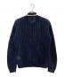 FUTURE ARCHIVE (フューチャー アーカイブ) メッシュニットカーディガン ネイビー サイズ:M：7000円