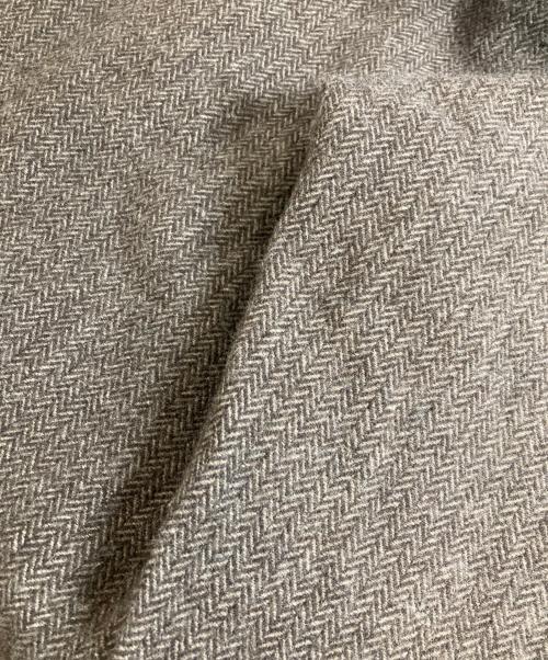 COMME des GARCONS HOMME PLUS（コムデギャルソンオムプリュス）COMME des GARCONS HOMME PLUS (コムデギャルソンオムプリュス) ヘリンボーンスラックス ブラウン サイズ:Mの古着・服飾アイテム