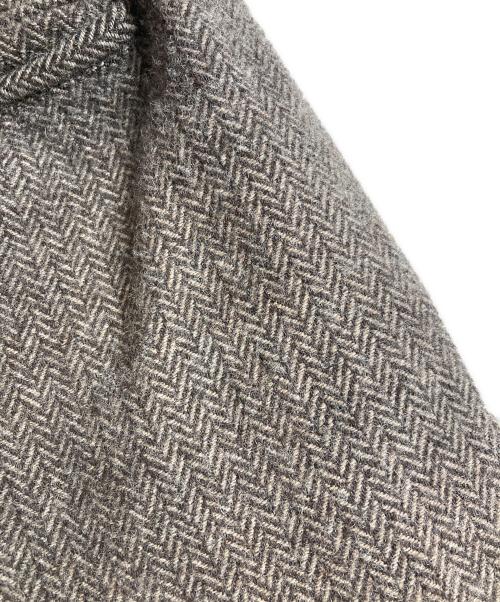 COMME des GARCONS HOMME PLUS（コムデギャルソンオムプリュス）COMME des GARCONS HOMME PLUS (コムデギャルソンオムプリュス) ヘリンボーンスラックス ブラウン サイズ:Mの古着・服飾アイテム