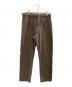 COMME des GARCONS HOMME PLUS（コムデギャルソンオムプリュス）の古着「ヘリンボーンスラックス」｜ブラウン