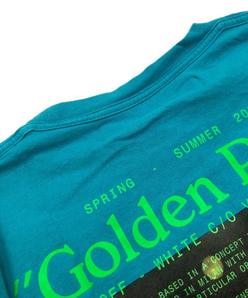 OFFWHITE（オフホワイト）OFFWHITE (オフホワイト) pascal painting over tee/オフホワイト/OMAA038R20185014/20SS ブルー サイズ:Sの古着・服飾アイテム