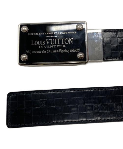 LOUIS VUITTON（ルイ ヴィトン）LOUIS VUITTON (ルイ ヴィトン) サンチェール アヴァントゥール ベルト/ルイ ヴィトン/M6820/CA1173 ブラック サイズ:85/34の古着・服飾アイテム