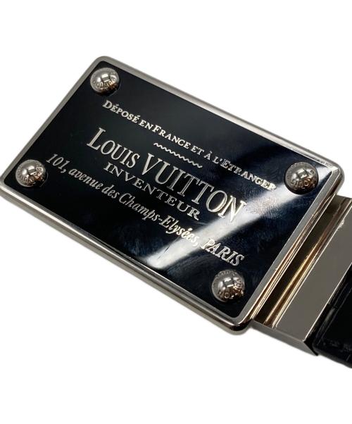LOUIS VUITTON（ルイ ヴィトン）LOUIS VUITTON (ルイ ヴィトン) サンチェール アヴァントゥール ベルト/ルイ ヴィトン/M6820/CA1173 ブラック サイズ:85/34の古着・服飾アイテム