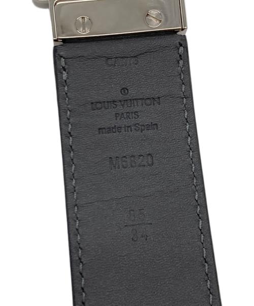 LOUIS VUITTON（ルイ ヴィトン）LOUIS VUITTON (ルイ ヴィトン) サンチェール アヴァントゥール ベルト/ルイ ヴィトン/M6820/CA1173 ブラック サイズ:85/34の古着・服飾アイテム