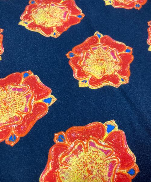 Vivienne Westwood ocean（ヴィヴィアンウエストウッドオーシャン）Vivienne Westwood ocean (ヴィヴィアンウエストウッドオーシャン) プリントTシャツ/ヴィヴィアンウエストウッドオーシャン ブラック×オレンジ サイズ:表記なしの古着・服飾アイテム