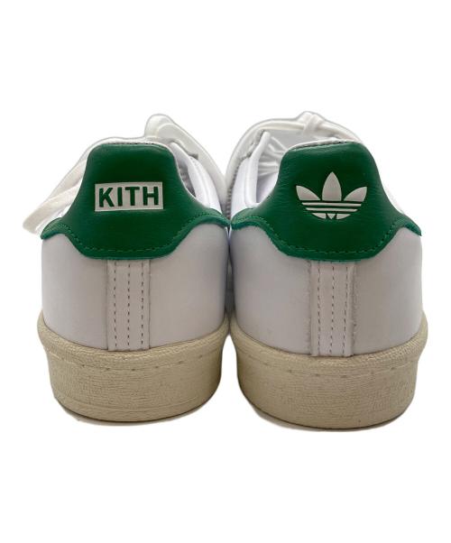 adidas（アディダス）adidas (アディダス) KITH (キス) スニーカー/アディダス/キス/FY3518 ホワイト サイズ:25.5cmの古着・服飾アイテム