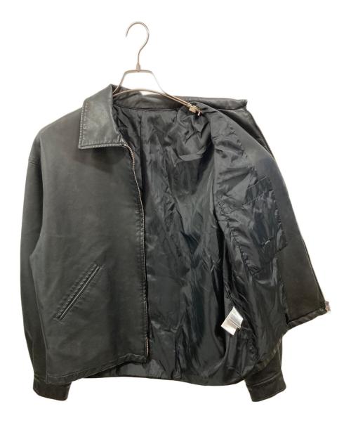 JUN RED（ジュン レッド）JUN RED (ジュン レッド) ダブルZIPシンセティックレザーブルゾン/ジュン レッド/ANL-75000-A ブラック サイズ:Sの古着・服飾アイテム