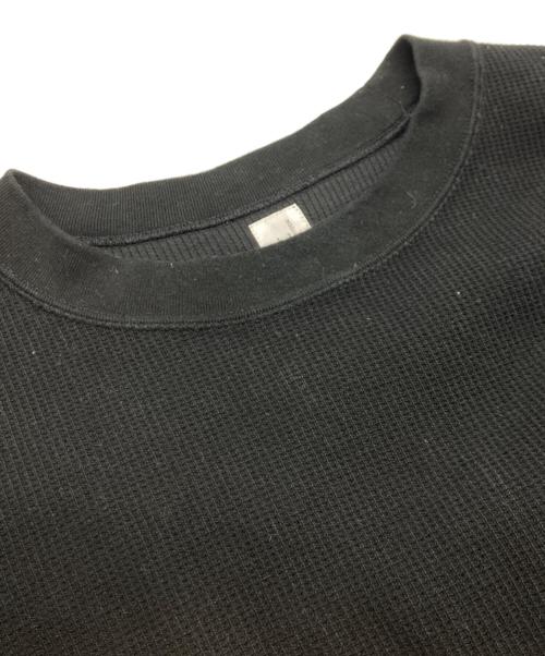 BLURHMS（ブラームス）BLURHMS (ブラームス) Rough&Smooth Thermal P/O ブラック サイズ:Mの古着・服飾アイテム