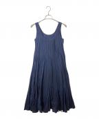 MARIHAマリハ）の古着「ノースリーブワンピース」｜ネイビー