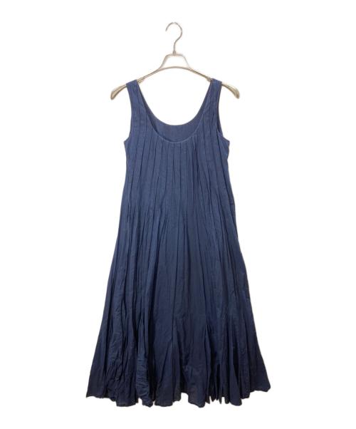 MARIHA（マリハ）MARIHA (マリハ) ノースリーブワンピース ネイビー サイズ:Fの古着・服飾アイテム