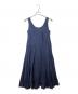 MARIHA（マリハ）の古着「ノースリーブワンピース」｜ネイビー