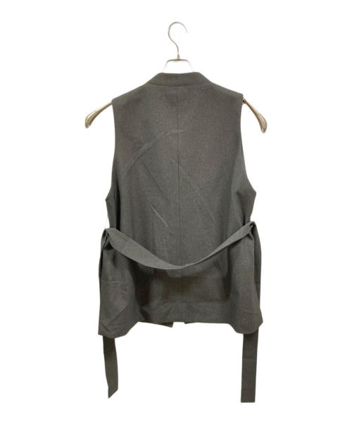 MARW UNITED ARROWS（マルゥ ユナイテッドアローズ）MARW UNITED ARROWS (マルゥ ユナイテッドアローズ) ウエストベルト ジレ/マルゥ ユナイテッドアローズ/9125-604-0021 グレー サイズ:Freeの古着・服飾アイテム