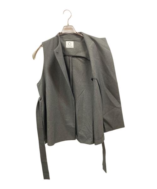 MARW UNITED ARROWS（マルゥ ユナイテッドアローズ）MARW UNITED ARROWS (マルゥ ユナイテッドアローズ) ウエストベルト ジレ/マルゥ ユナイテッドアローズ/9125-604-0021 グレー サイズ:Freeの古着・服飾アイテム