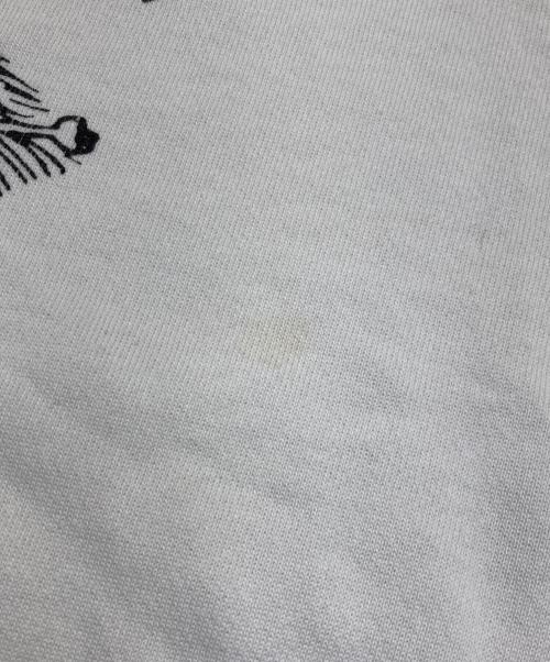 anvil（アンヴィル）anvil (アンヴィル) プリントスウェット ホワイト サイズ:XLの古着・服飾アイテム