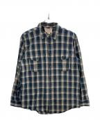 FILSONフィルソン）の古着「チェックシャツ」｜ネイビー