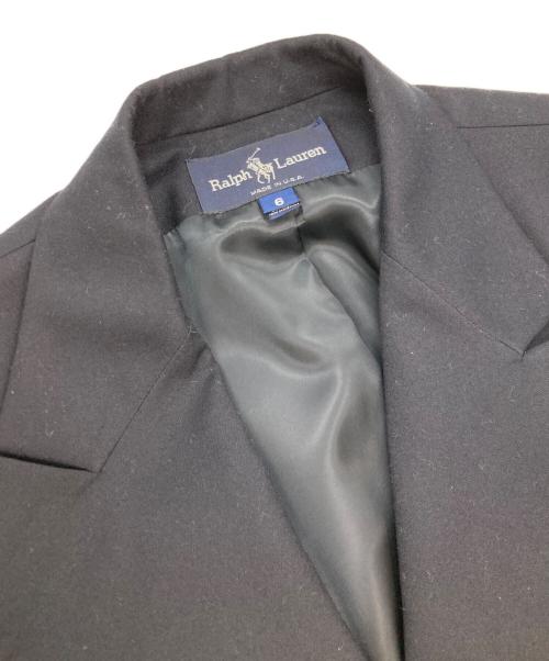 RALPH LAUREN（ラルフローレン）RALPH LAUREN (ラルフローレン) 金釦ダブルブレザー　ラルフローレン　ユニオンチケット　アメリカ製　 ネイビー サイズ:6の古着・服飾アイテム
