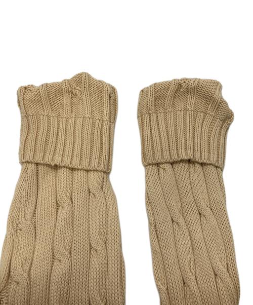 POLO RALPH LAUREN（ポロ・ラルフローレン）POLO RALPH LAUREN (ポロ・ラルフローレン) ケーブルニット ベージュ サイズ:Mの古着・服飾アイテム