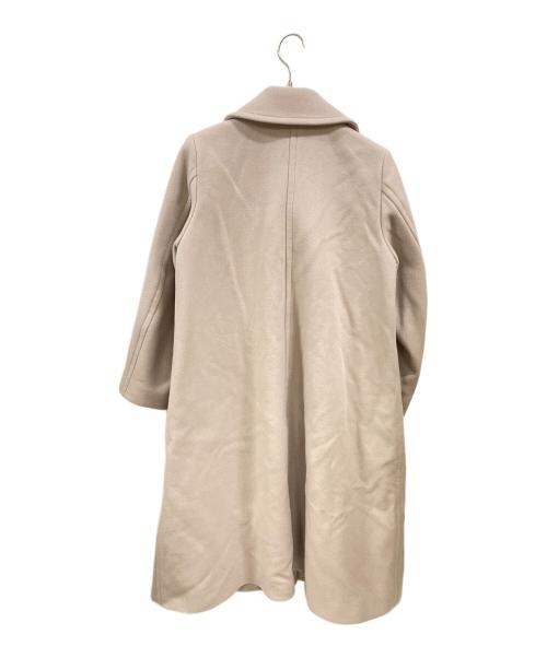 IENA（イエナ）IENA (イエナ) メルトンW前 Aラインコート ピンクベージュ サイズ:Sの古着・服飾アイテム