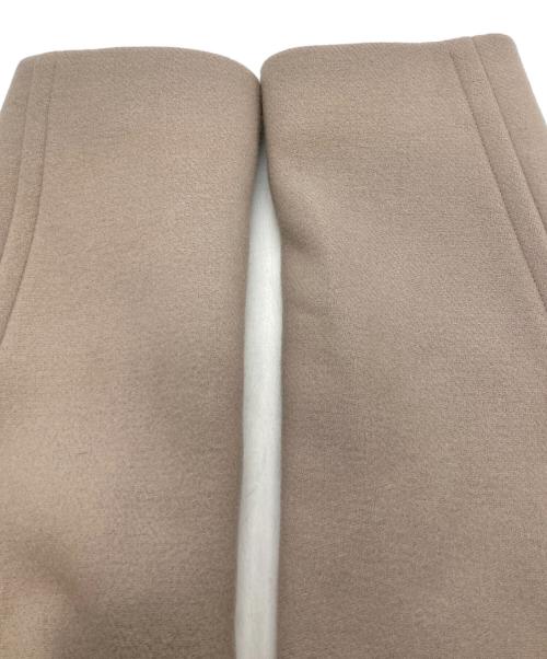 IENA（イエナ）IENA (イエナ) メルトンW前 Aラインコート ピンクベージュ サイズ:Sの古着・服飾アイテム