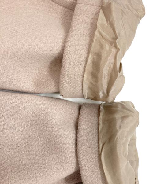 IENA（イエナ）IENA (イエナ) メルトンW前 Aラインコート ピンクベージュ サイズ:Sの古着・服飾アイテム