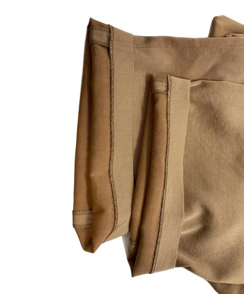 allureville（アルアバイル）allureville (アルアバイル) ワイドパンツ/アルアバイル/202210-12-220-84-010 ブラウン サイズ:Sの古着・服飾アイテム