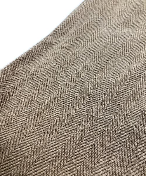 KITH（キス）KITH (キス) ヘリンボーンスウェット/キス/22070061000740 ブラウン サイズ:Lの古着・服飾アイテム