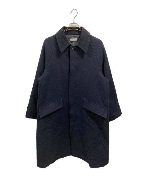 JOURNAL STANDARD relume（ジャーナルスタンダード レリューム）JOURNAL STANDARD relume (ジャーナルスタンダード レリューム) HIGH LAND WOOLオーバーサイズバルマカーンコート./ジャーナルスタンダード レリューム/23020464600030 ネイビー サイズ:Ｌの古着・服飾アイテム