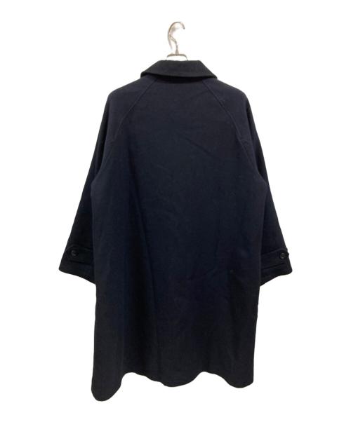 JOURNAL STANDARD relume（ジャーナルスタンダード レリューム）JOURNAL STANDARD relume (ジャーナルスタンダード レリューム) HIGH LAND WOOLオーバーサイズバルマカーンコート./ジャーナルスタンダード レリューム/23020464600030 ネイビー サイズ:Ｌの古着・服飾アイテム