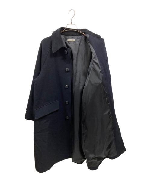 JOURNAL STANDARD relume（ジャーナルスタンダード レリューム）JOURNAL STANDARD relume (ジャーナルスタンダード レリューム) HIGH LAND WOOLオーバーサイズバルマカーンコート./ジャーナルスタンダード レリューム/23020464600030 ネイビー サイズ:Ｌの古着・服飾アイテム