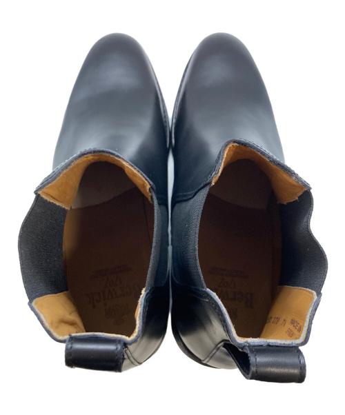 BERWICH（ベルウィッチ）BERWICH (バーウィック) サイドゴアブーツ/バーウィック/148252 376 ブラック サイズ:26.5cmの古着・服飾アイテム