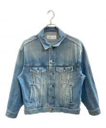 NAVE×Hard Rock cafe（ネイブ×ハードロックカフェ）の古着「デニムジャケット/ネイブ/ハードロックカフェ」｜ネイビー