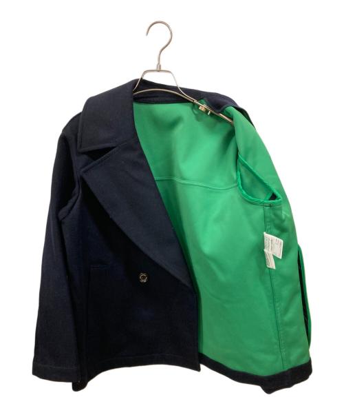 MACKINTOSH PHILOSOPHY（マッキントッシュ フィロソフィー）MACKINTOSH PHILOSOPHY (マッキントッシュ フィロソフィー) ウールボンディングPコート ネイビー サイズ:36の古着・服飾アイテム