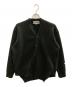 CDG（シーディージー）の古着「ねじれニットカーディガン/シーディージー/SZ-N013/AD2024」｜ブラック