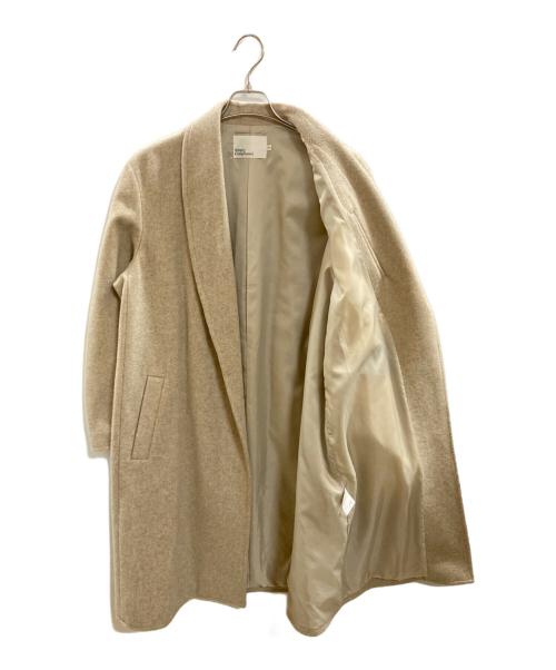 SIMPLY COMPLICATED（シンプリーコンプリケイティド）SIMPLY COMPLICATED (シンプリーコンプリケイティド) ガウンコート/SC23AW-SCCT/シンプリーコンプリケイティド ベージュ サイズ:Ｍの古着・服飾アイテム