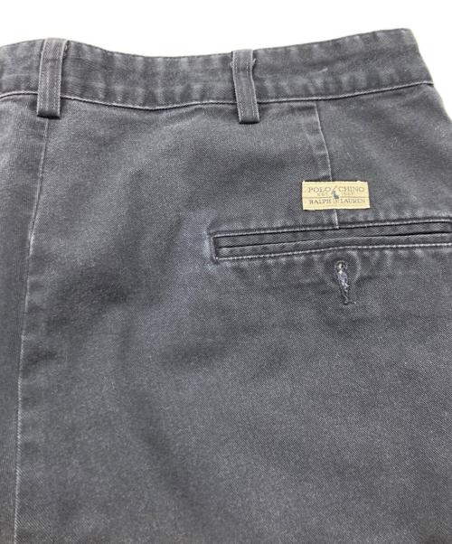 POLO RALPH LAUREN（ポロ・ラルフローレン）POLO RALPH LAUREN (ポロ・ラルフローレン) 90’Sポロチノハーフパンツ/ポロ・ラルフローレン/USA製 ネイビー サイズ:36の古着・服飾アイテム