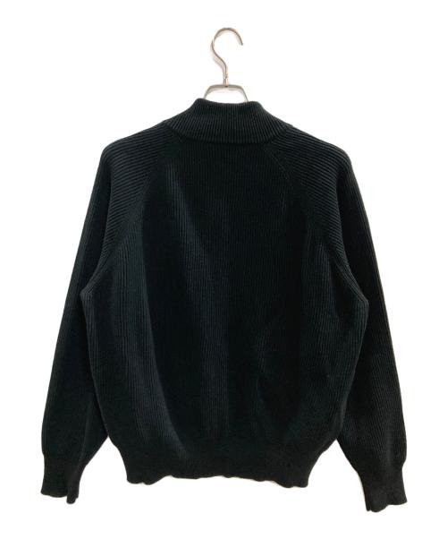 crepuscule（クレプスキュール）crepuscule (クレプスキュール) ドライバーズニット/クレプスキュール/2203-037 ブラック サイズ:Freeの古着・服飾アイテム